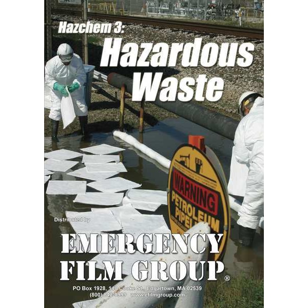 Emergency Film Group DVD, Hazardous Waste, English - HZ0803-DVD