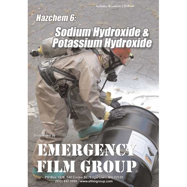 Emergency Film Group DVD, Sodium Hydroxide, Potassium Hydroxide - HZ9006-DVD