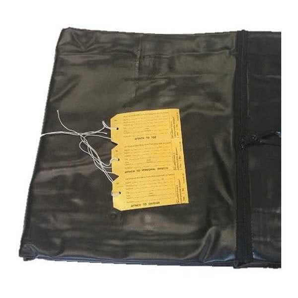 Fsi Cadaver Bag, White, Vinyl, 90in. Lx42in. W - F-DISPHAC