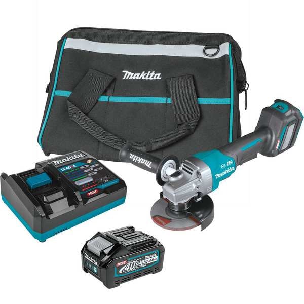 Makita XGT Brushless 4-1/2"/5" Grinde, 40V max - GAG06M1
