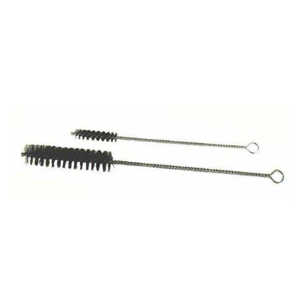 Gordon Brush 7/8" D .008" Fill Single Spiral Brush With Ring Handle - Stainless - 97062