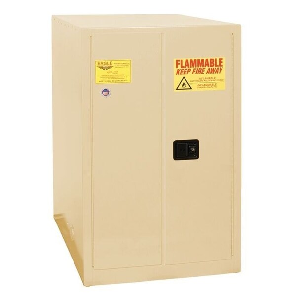 Eagle Mfg 55 gal, 18-Gauge Steel, 30 in W x 50 in H x Beige - 1928XBEI