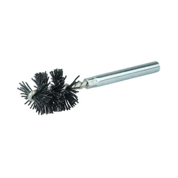 Weiler Burr-Rx 7/8"-Dia Brush, .026/120CG Crimped Fill, 1" Brush Len, 3-1/2" - 21763