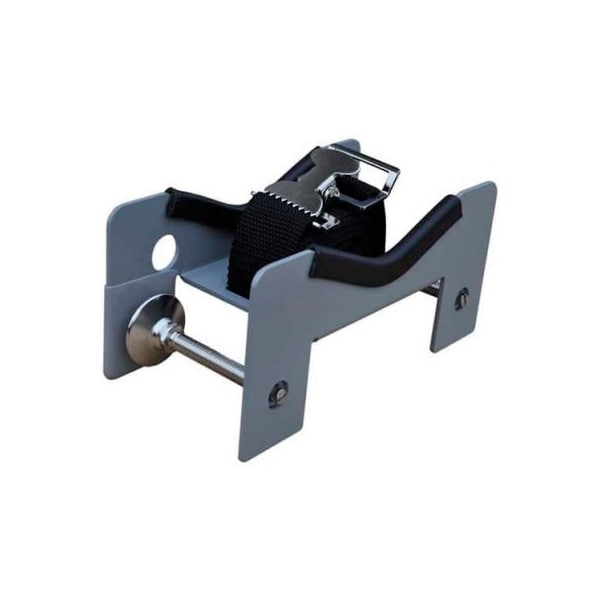 Justrite Bench Mount Bracket, 8"W x 4"D x 4-1/4"H, 1 Cylinder Capacity - 35258