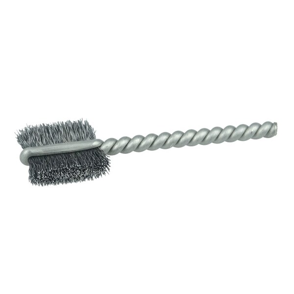 Weiler 9/16" Power Tube Brush, .005" Steel Wire Fill, 5/8" Brush Length - 21028