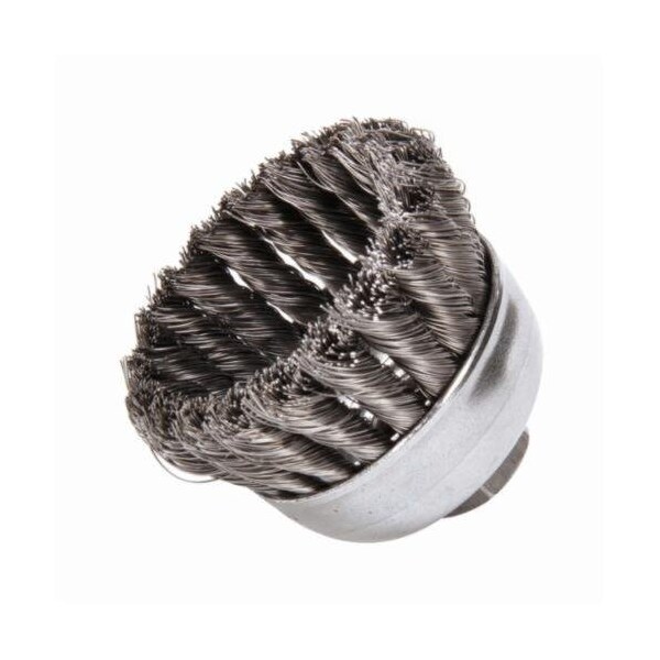 Nylox Power Tube Brush, 1-1/4 in Brush Dia, 2-1/2 in Brush L, 5-1/2 in Overall L, Nylon/Silicon Carbide Fi - 21304