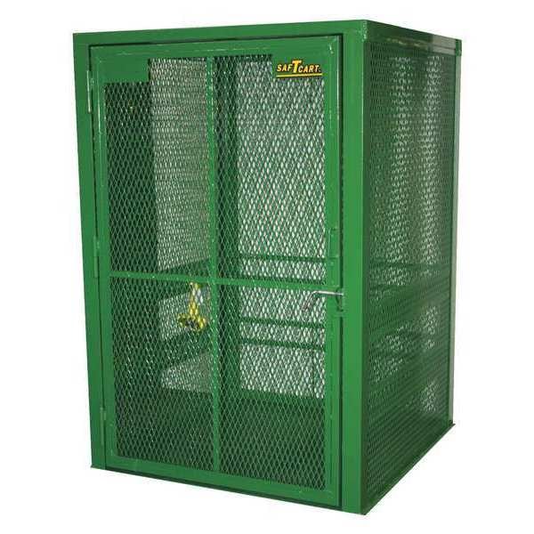 Saftcart Twenty Cylinder Cage, 50" Wx50" Dx 79" H - ESTS-20