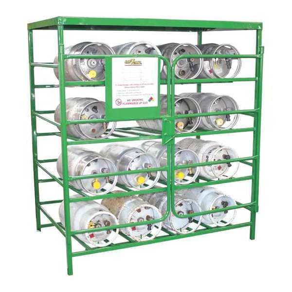 Saftcart Propane Cage, 48" W x36" D x70" H, 285 lb. - SPC-16