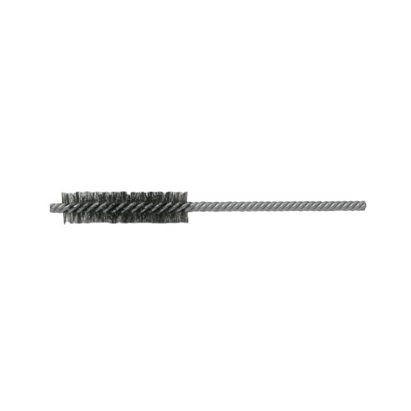 Weiler 1/2" Power Tube Brush, .004" Wire Fill, 2" Brush Length - 21116