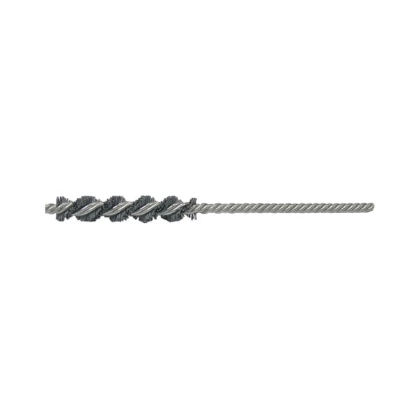 Weiler 1/2" Nylox Power Tube Brush, .040/80SC Fill, 2" Brush Length - 21325