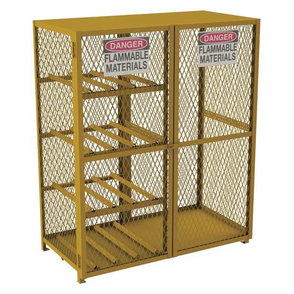 Condor Gas Cylinder Cabinet, 71-3/4" Hx60" W - 491M92