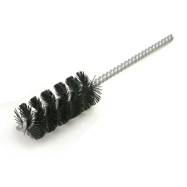 Brush Research Manufacturing 83N250 83 Series Tube Brush. .250" Dia., .008 Nylon, 1.5" Brush Part, 4.5" OAL, Cut For Power - 83N250