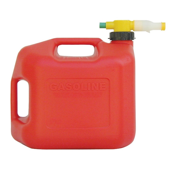 Sunbelt Fuel Can, No-Spill CARB Gas Can (5 gallon) 14" x14" x11" - A-B1NS1450