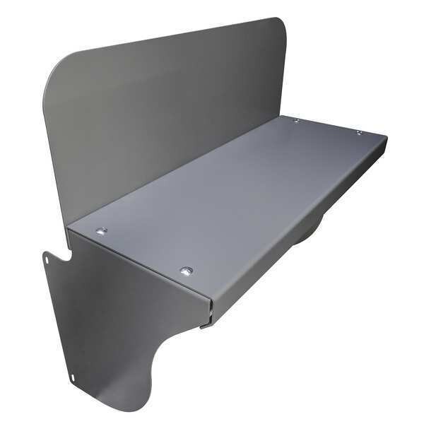 Esp Safety Shelter Safety Shelter Shelf, Steel, 14-1/2 in W x 27-1/2" H x 14-1/2 in D, Gray - SRAC20229