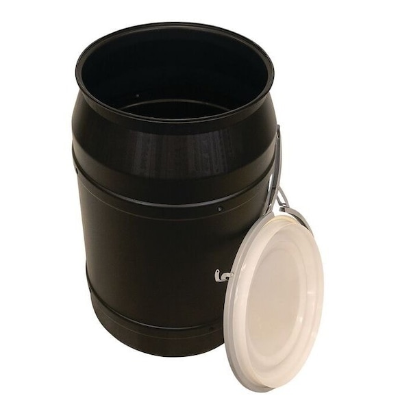 Justrite BLACK 55GAL METAL BAND - 1656MBLK