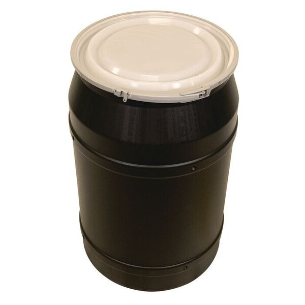 Justrite BLACK 55GAL METAL BAND - 1656MBLK