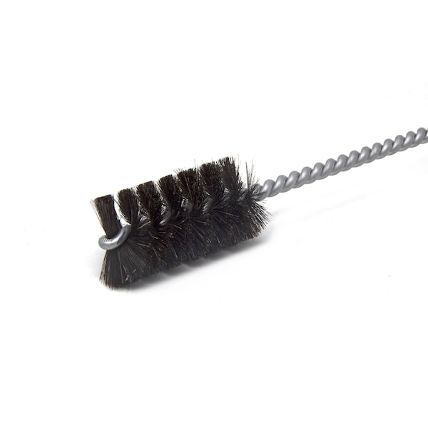 Brush Research Manufacturing 85H1000WH 85 Series-For Closed Holes, 1" Dia., Natural, 2" Brush Part, 12" OAL, Plastic Handle - 85H1000WH