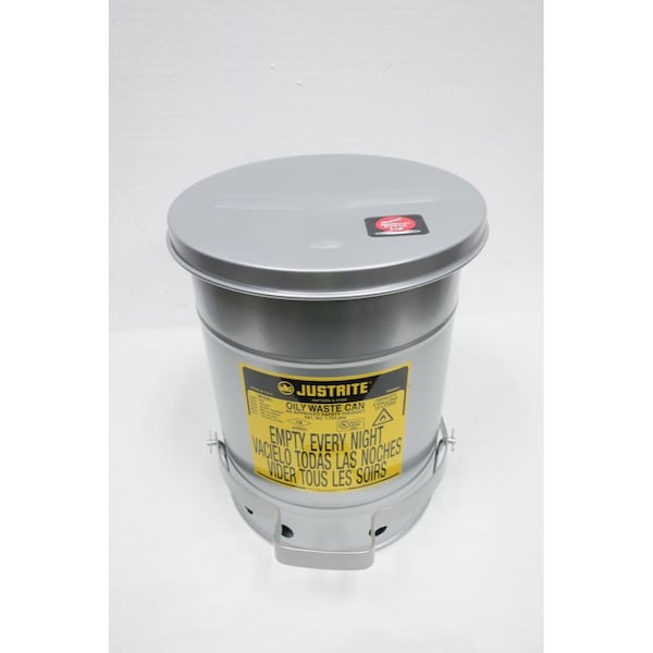 Justrite 0 Six Gallon Oily Waste Can Other Safety Equipment - 9104