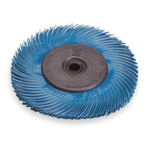 Scotch-Brite Radial Bristle Brush, T-C, 6Diax7/16W, 400G - 61500187762