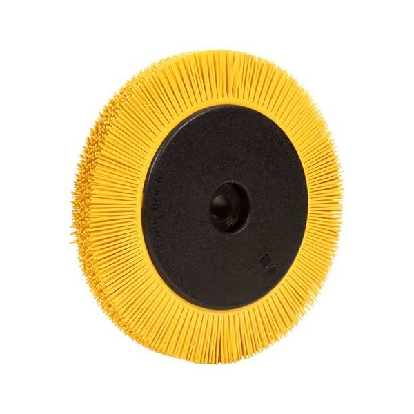 Scotch-Brite Radial Bristle Brush, T-S, 8Diax1W, 80G, PK2 - 00048011330822