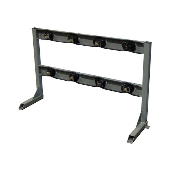 Justrite In-Line Racks, 14"W x 52"D x 30"H, 4 Cylinder Capacity - 35298