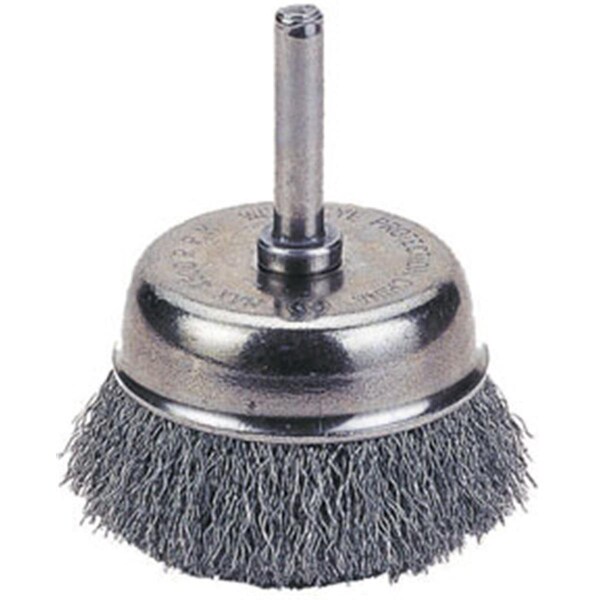 Light House Beauty 1423-2106 Cup Brush 1.5 in. Crimped Wire - LI382207