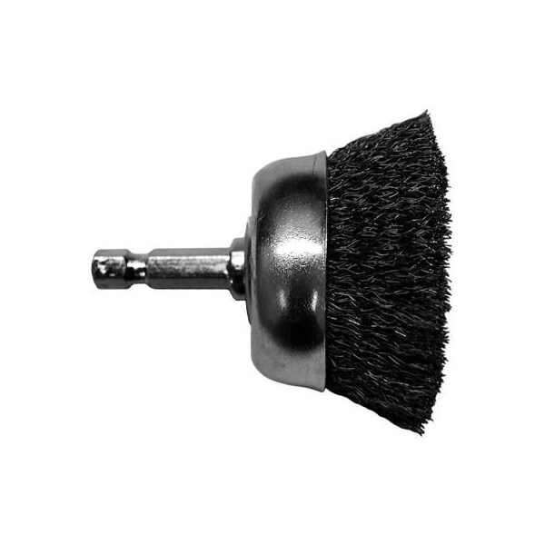 Century Drill & Tool Century Drill 76211 Drill Cup Brush 1-3/4" Dia. Crimped Steel 0.0118" - 76211
