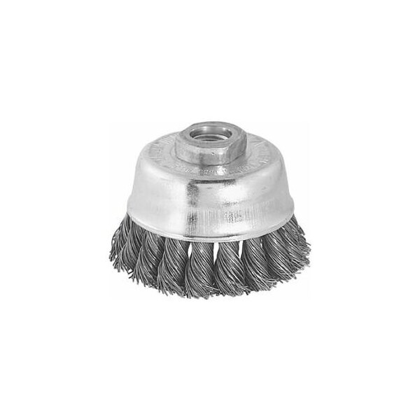 Holex Cup Brush, 0.35 mm Steel Wire, 65 mm - 572050 65XM14