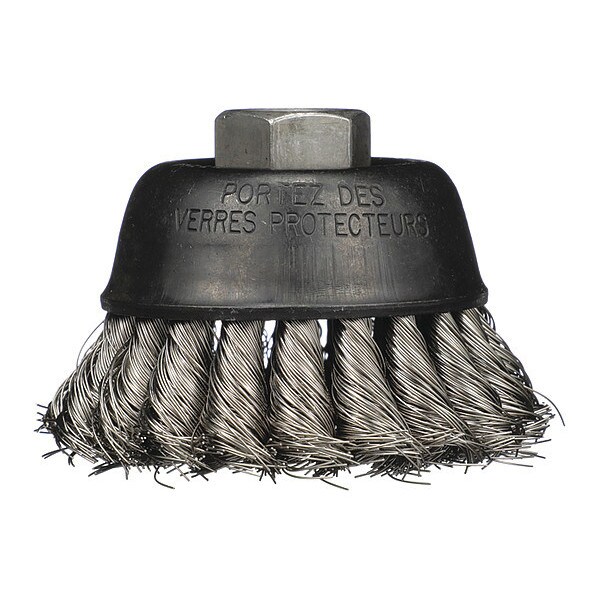 Osborn Knot Wire Cup Brush, 2-3/4", 0003336400 - 0003336400
