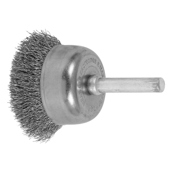 Pferd Mtd Crimped Cup Brsh, .006 CS Wire, 1-3/4 - 82822