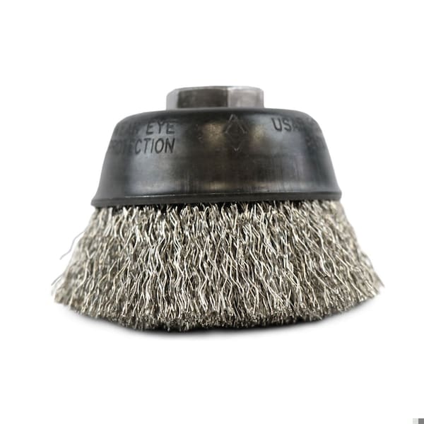 Flexovit WIRE CUP BRUSH SPECIALIST 2-3/4 in X5/8-11 - C1740