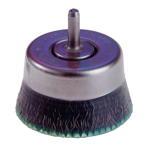Osborn Encapsulated Cup Brush, 1/4" Shank, 2.5" - 0003266000