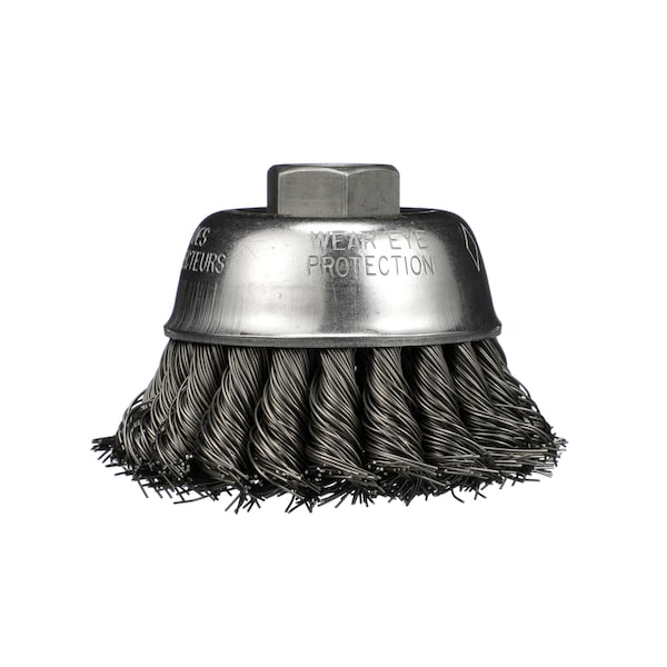 Osborn Knot Wire Cup Brush, 2-3/4", 0003349100 - 0003349100
