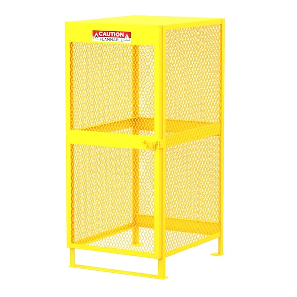 Valley Craft Gas Cylinder Storage Cabinet, Horizontal - F89045