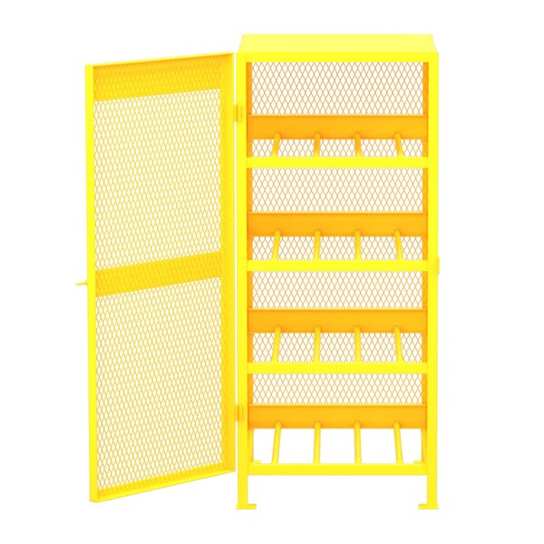 Valley Craft Gas Cylinder Storage Cabinet, Vertical - F89046
