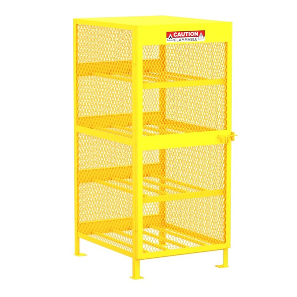 Valley Craft Gas Cylinder Storage Cabinet, Vertical - F89046