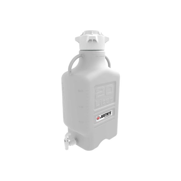 Justrite Justrite Carboy With Spigot, HDPE, 20-Liter - 12917