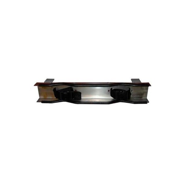 Justrite Bench Mount Bracket, 23-3/4"W x 4"D x 4-1/2"H, 2 Cylinder Capacity - 35272