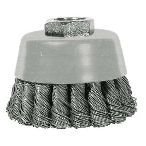 Century Drill & Tool Knot Cup Brush, 3x10x1.25 in. - 76023