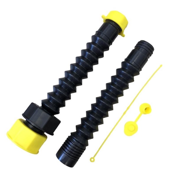 Ez-Pour EZ-Pour Hi-Flo Plastic Flexible Replacement Spout and Vent Kit - 40051