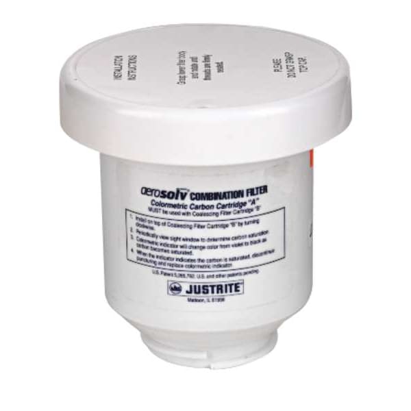 Justrite Replacement Carbon Cartridge, PK2 - 28223