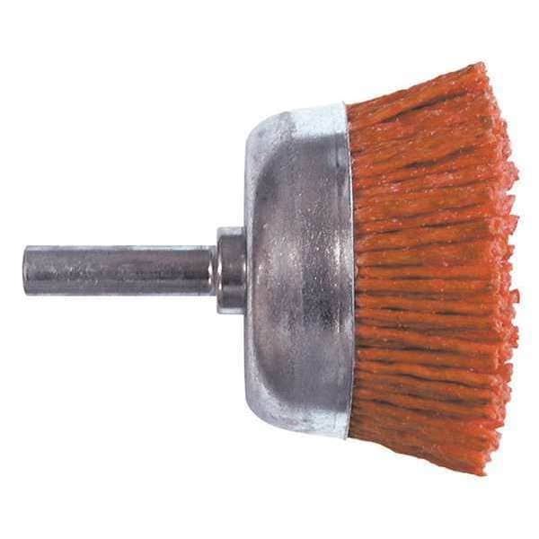Century Drill & Tool Cup Brush, Fine Nylon, 150 Grit, 2 in. - 77223