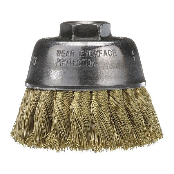 Osborn Knot Wire Cup Brush, 3-1/2", 0003300600 - 0003300600