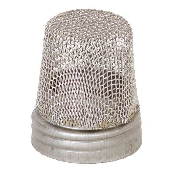 Eagle Mfg Screen, Stainless Steel, Silver, 1 1/2 in Dia. - S65S40