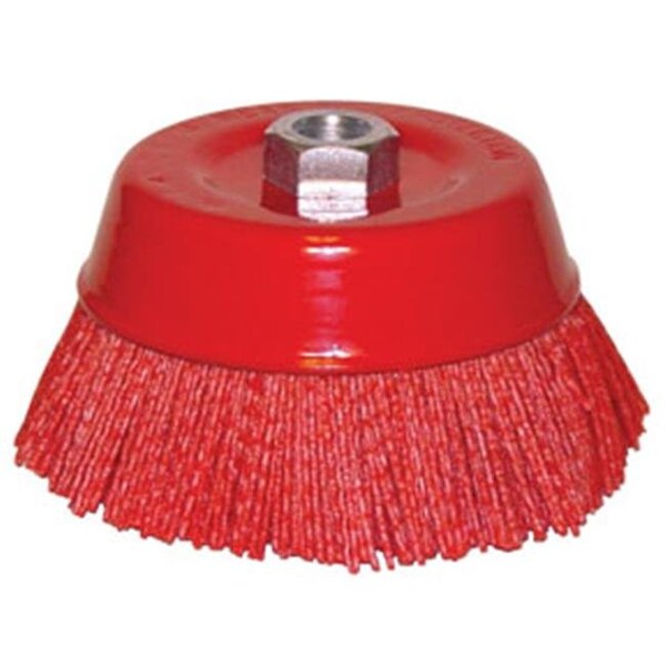 Dominion Sure Seal Dominion Sure Seal DOM-TNBC Nylon Cup Brush; Nylon Cup Brush 6 In. - DOM-TNBC