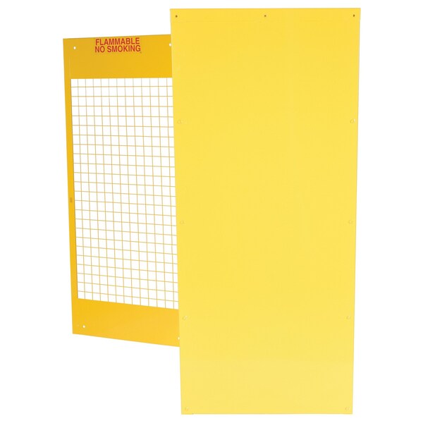 Vestil Yellow Cylinder Cabinet Horizontal 8 Cylinder Capacity - CYL-H-8