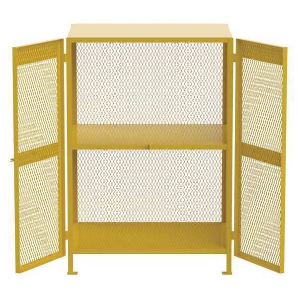 Jamco Gas Cylinder Cabinet, 49x38, Capacity 18 - CA120YP