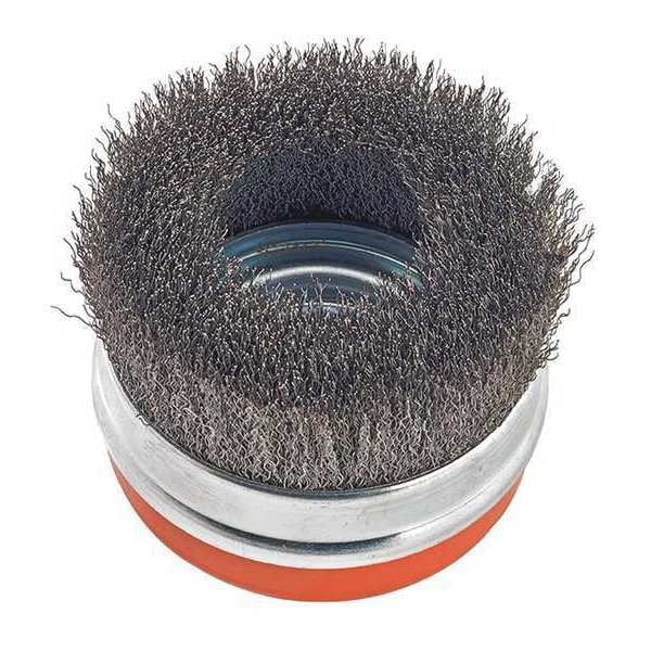 Walter Surface Technologies Cup Brush Crimped W/ring 5"x5/8"-11 - 13D524