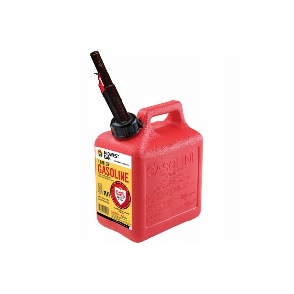 Midwest Can GAL RED Poly Gas Can - 1210