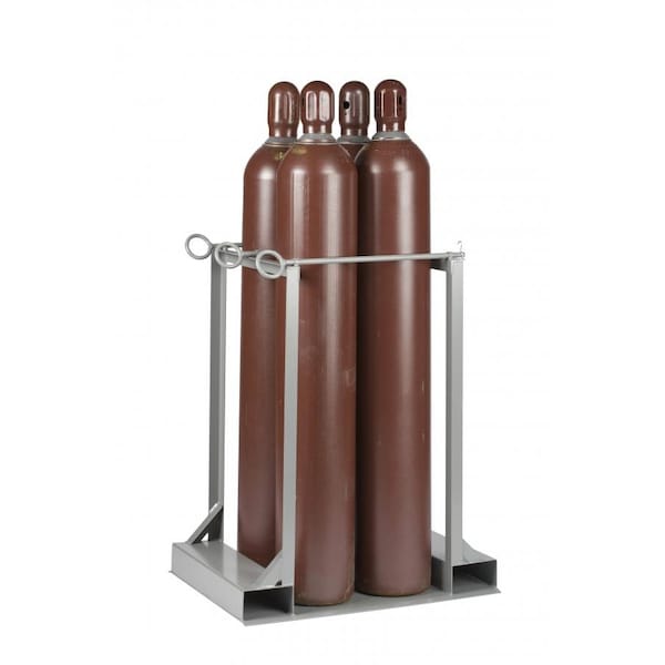 Little Giant Gas Cylinder Pallet, 6 Cylinder Capacity - GSP6